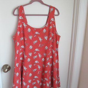 Forever 21 Juniors 3X Plus Size Skater Dress - NW